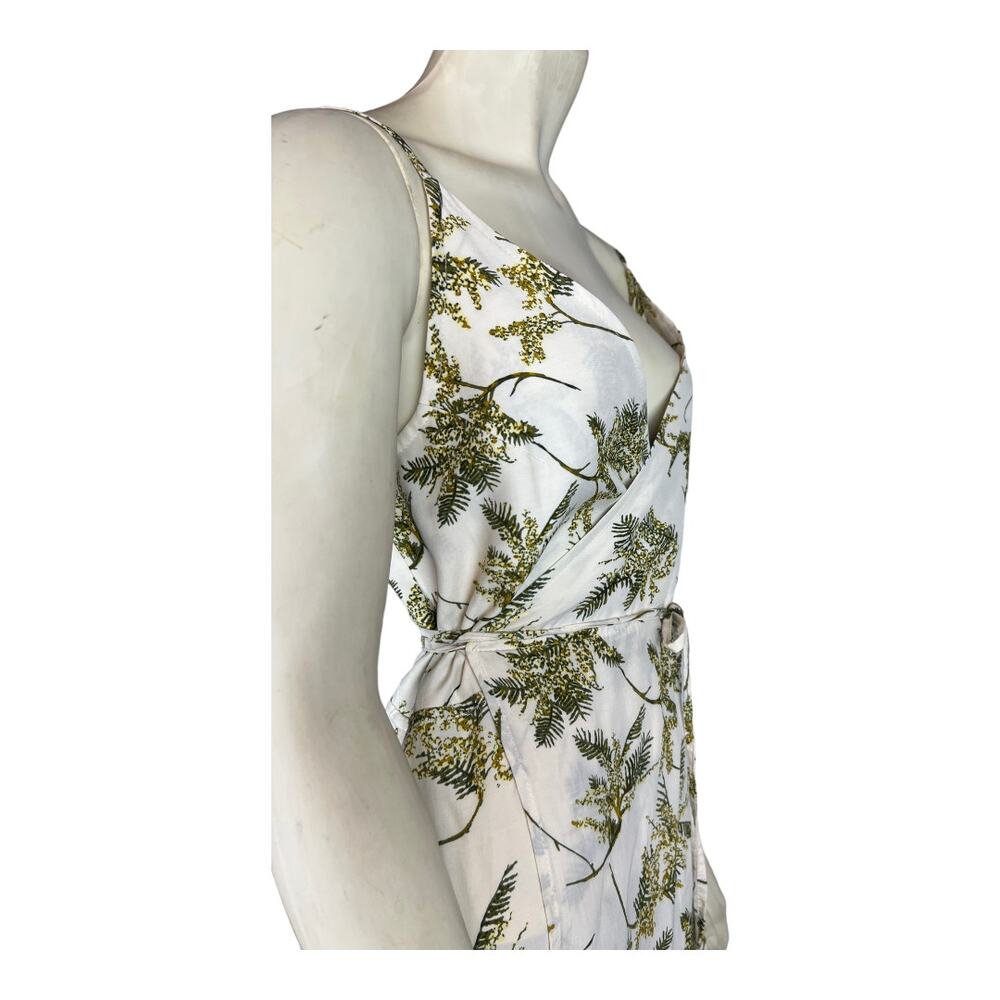 Rubicon womens Wrap Dress Tropical Print Small Medium - Picture 5 of 10
